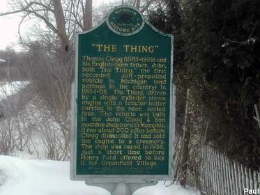 The Thing historical marker.