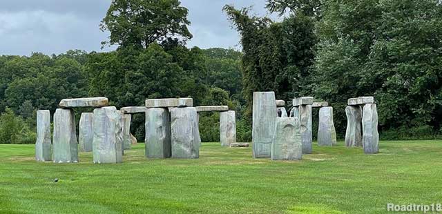 Yard Stonehenge.