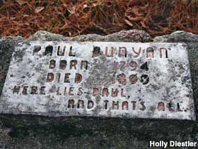 Grave inscription.