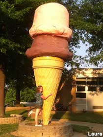 School Ice Cream Cone.