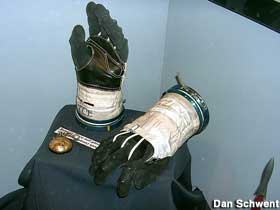 Space gloves.