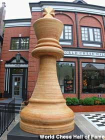 World's Largest Chess Piece.