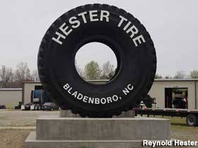 Largest real tire.