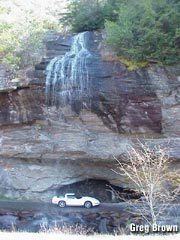 Drive Thru Waterfall.