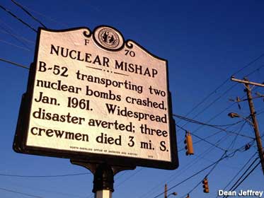 Nuclear Mishap historical marker.