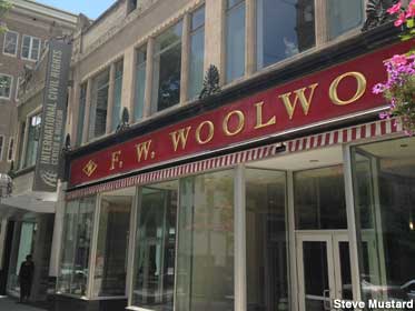 Woolworth's Civil Rights Birthplace.