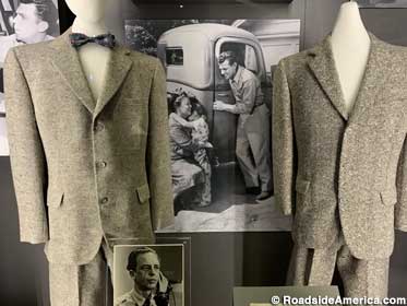 Barney Fife's salt-and pepper suits. Photo is from Andy Griffith Show episode #1.