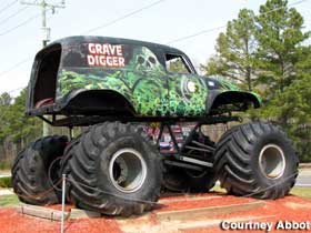 Grave Digger monster truck.