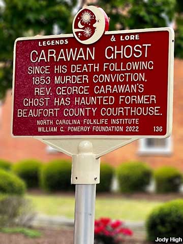 Marker: The Carawan Ghost.