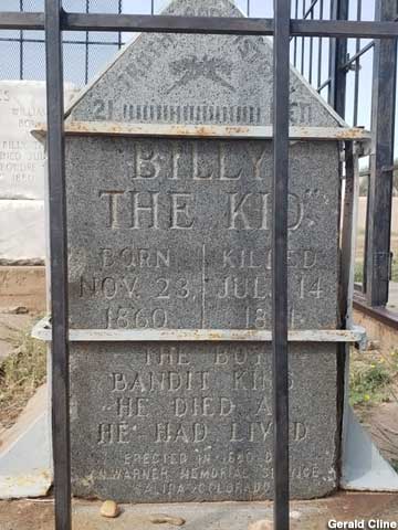 Billy the Kid grave.