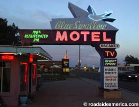 Blue Swallow Motel.