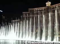 The Bellagio Fountain show.