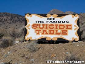 Famous Suicide Table.