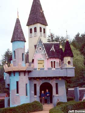 Enchanted castle at Land of MakeBelieve.