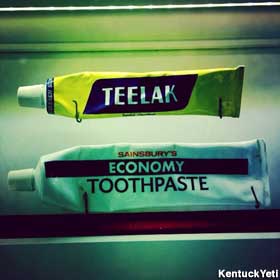 Toothpaste.
