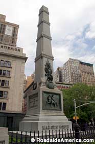 William Jenkins Worth monument.