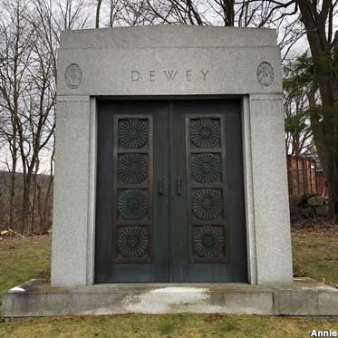 Dewey grave.