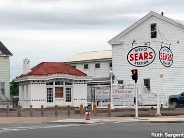 Sears gas station.