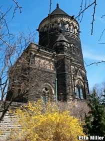Cemetery tower.