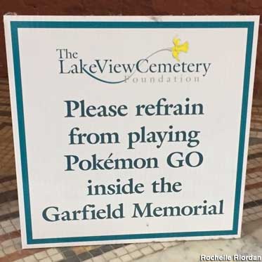 Pokemon Go advisory.