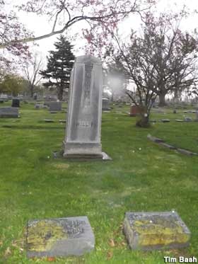 Harding's mistress grave.