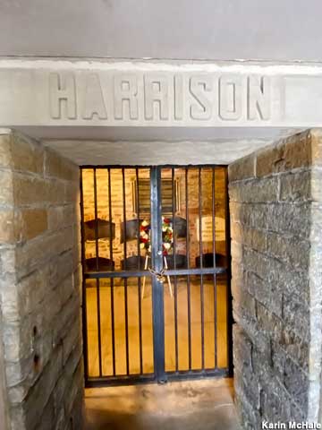 Harrison tomb.