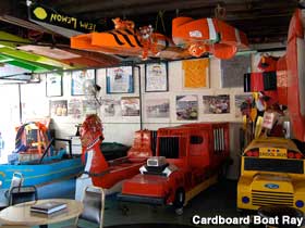 Cardboard Boat Museum.
