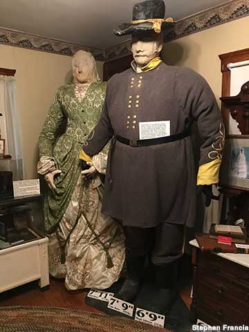 Seville Historical Society Museum - Giants display.