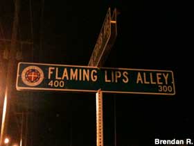 Flaming Lips Alley.