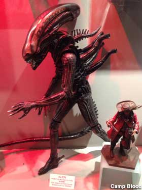 Alien action figure.