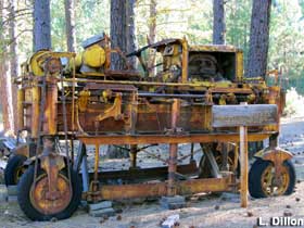 Logging machine.