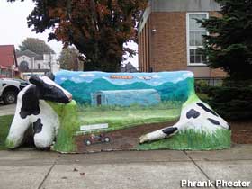Cow Bench.