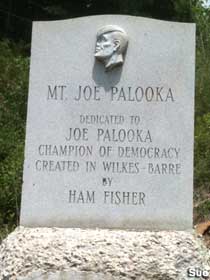 Mt. Joe Palooka marker.