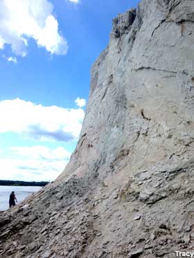 White Waste Cliffs of Conoy.