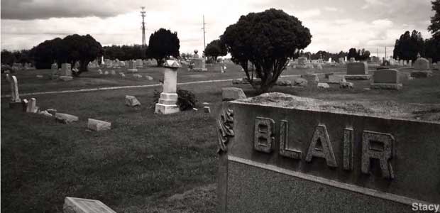 Blair headstone.