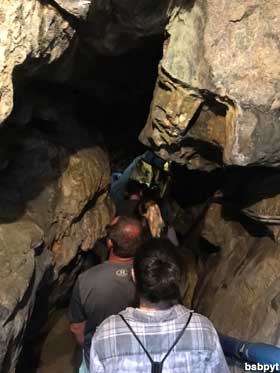Cave passage.