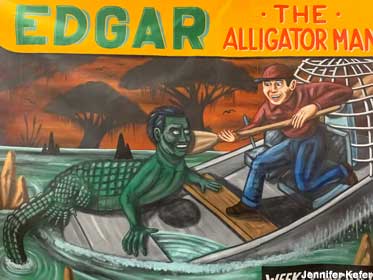 Alligator Man poster.