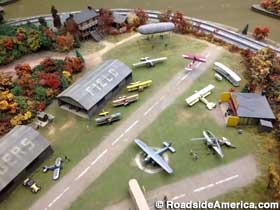Miniature airfield.