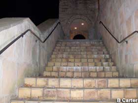 Steps to the upper room.