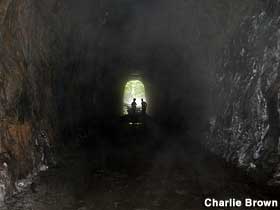 Stumphouse Tunnel.