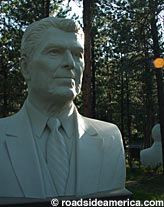 Ronald Reagan bust, Presidents Park