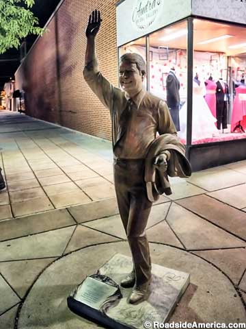 Jimmy Carter Statue.