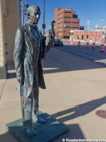 John Tyler Statue.