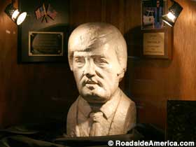 Bust of Buford Pusser.