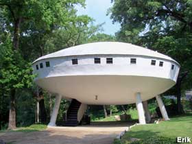Image result for ufo house