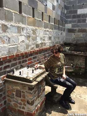 Chess in the Fortress of Faith.