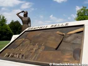 Memphis Belle monument.