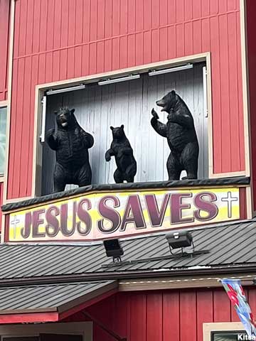 Jesus Saves...Bears.