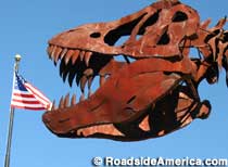 Dinosaur Walk Museum (Gone), Pigeon Forge, Tennessee - It failed because most of its business went next door, to the Dinosaur Walk   Museum. Both were built by the same man, Fred Hoppe Jr. Fred had opened aÂ ...