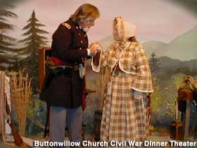 Civil War Dinner Theater.